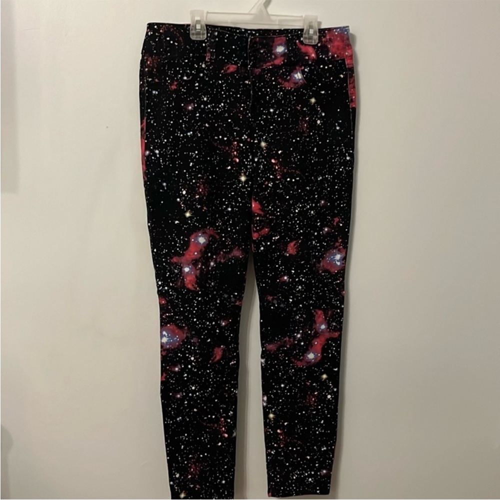 Women's Galaxy Jeans Velvet Feel Stretch Size 11
Skinny Ankle Mid-rise Black